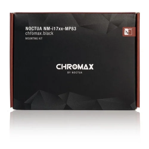 Alternative view of Noctua Mounting KIT LGA1700 - NM-i17xx-MP83-chromax.black, Air Tower Coolers - NH-D15 chromax.black, NH-D15S chromax.black