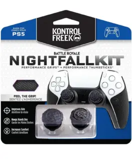 Аксесоар Kontrolfreek Performance Nightfall Kit PS5 с включени сменяеми бутони и грипове за