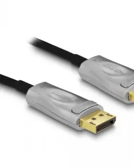 Alternative view of Оптичен кабел Delock, Активен, DisplayPort 1.4 8K, 50 m