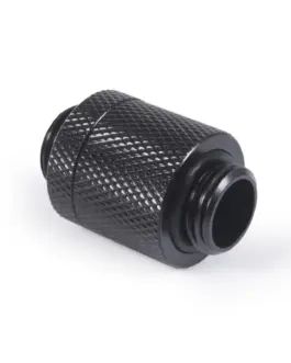 Alternative view of D-Plug Alphacool ES, 20mm, G1/4 AG auf G1/4 AG, Черен мат