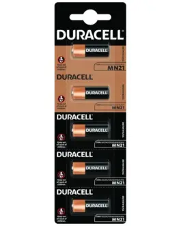 Алкална батерия DURACELL 12 V /5бр./в пакет/ цена за 1 бр./ за аларми А23