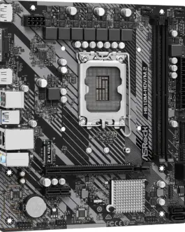 Alternative view of Дънна платка ASRock H610M-HDV/M.2 R 2.0, LGA1700, DDR4, mATX