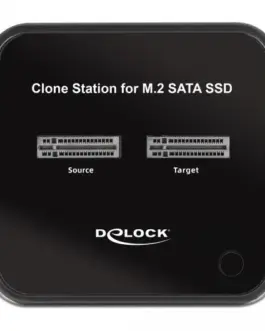 Alternative view of Докинг станция Delock M.2, 2 x M.2 SATA SSD, Клониране