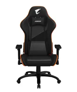Геймърски стол Gigabyte Aorus AGC310 Черно и Оранжево