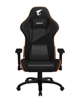 Геймърски стол Gigabyte Aorus AGC310 Черно и Оранжево