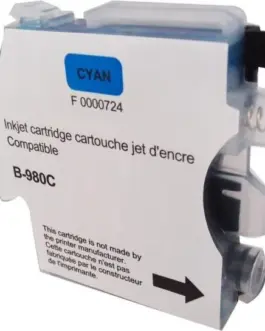 Alternative view of Мастилница UPRINT LC980/1100 BROTHER, Cyan