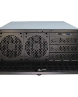 Alternative view of Кутия за компютър за сървър InterTech 4U-4129L - Mini ITX, mATX, mu;ATX, ATX, SSI EEB, Чернa