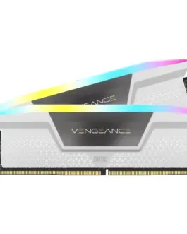 Памет за компютър Corsair Vengeance White RGB 32GB(2x16GB) DDR5 5200MHz