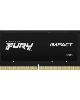 Памет за лаптоп Kingston FURY IMPACT 16GB SODIMM DDR5 PC4-38400 4800MHz CL40