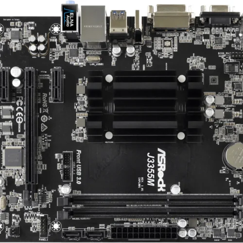 Alternative view of Дънна платка ASROCK J3355M, Intel Dual-Core Processor J3355, mATX