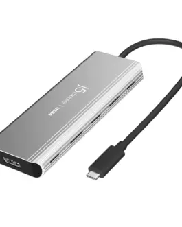 Alternative view of 5-портов хъб j5create JCD401 USB4 Dual 4K Multi-port USB-C, 4K HDMI