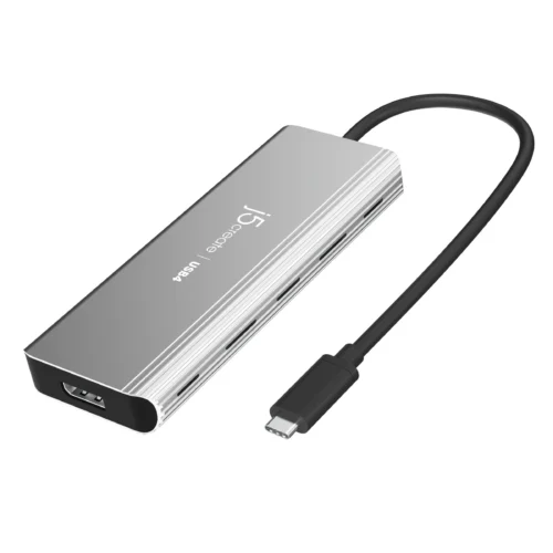 Alternative view of 5-портов хъб j5create JCD401 USB4 Dual 4K Multi-port USB-C, 4K HDMI
