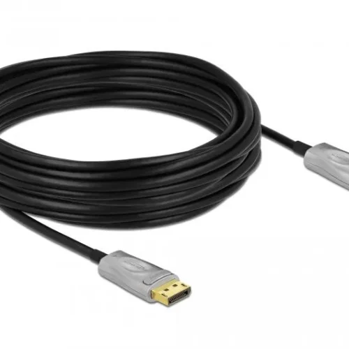 Оптичен кабел Delock Активен DisplayPort 1.4 8K 10 m