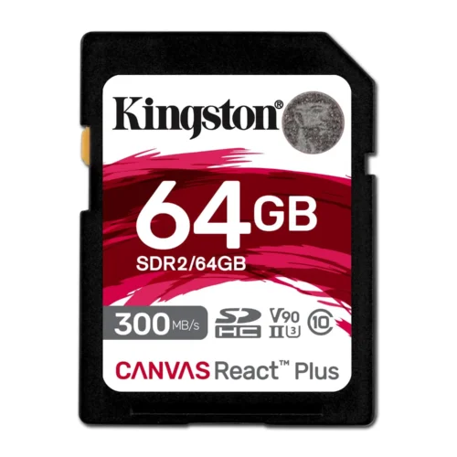Карта памет Kingston Canvas React SDXC 64GB