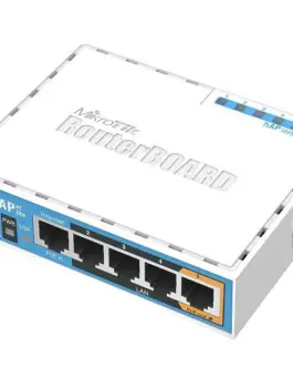Безжичен Access point MiKrotik RB952Ui-5ac2nD 5 x 10/100 Mbps USB-A PoE Бял