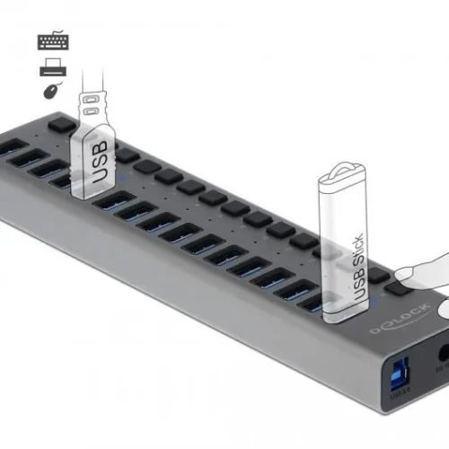 USB хъб Delock