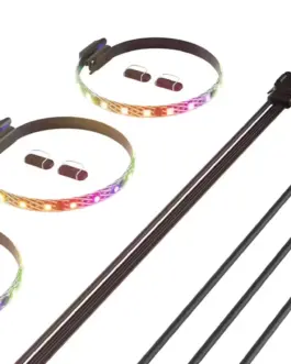 Комплект 3бр ARGB  LED Ленти HYTE LS10 - 330 mm + NP50