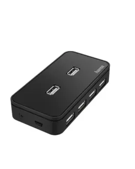 Alternative view of USB хъб, 7-портов, със захранване, HAMA-200123