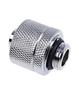 Фитинг Alphacool Eiszapfen Удължител 16/10mm G1/4 Сребрист