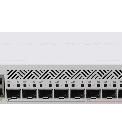 Суич MikroTik CRS310-1G-5S-4S+IN L3 Gigabit Ethernet (10/100/1000) Захранване по Ethernet (PoE)
