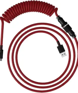 Кабел за клавиатура HyperX Coiled Cable USB-C Red-Black