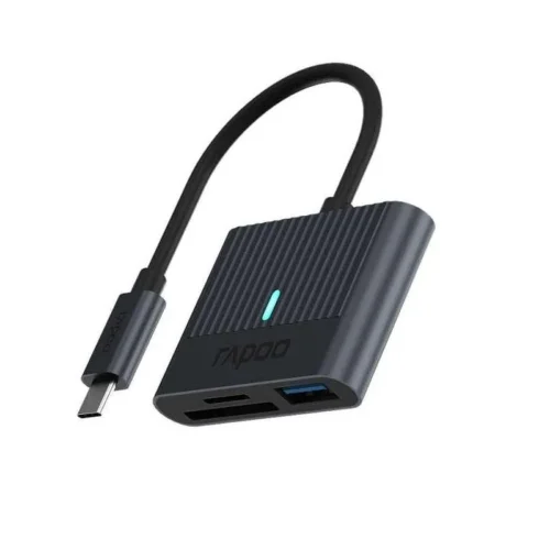 Четец за карти Rapoo UCR-3001 USB-C Черен
