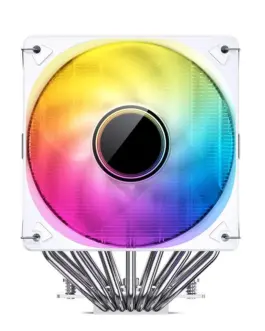 Alternative view of Охладител за процесор Jonsbo CR-3000 ARGB White 2x120mm