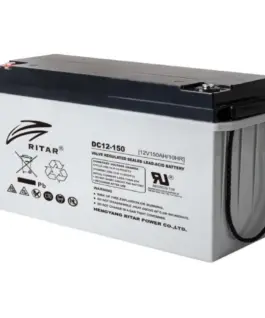 Оловна AGM батерия RITAR (DC12-150) 12V 150Ah F12/M8 За соларни