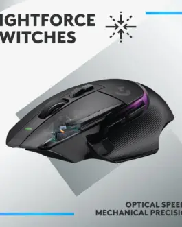 Alternative view of Геймърска мишка Logitech G502 X Plus Black Lightsync RGB