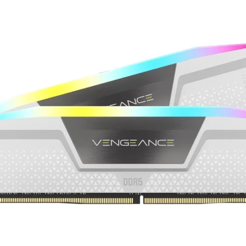 Памет за компютър Corsair Vengeance White RGB 32GB(2x16GB) DDR5 6000MHz CL36