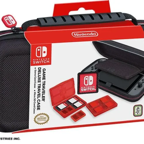 Alternative view of Чанта за гейминг конзола Nacon Bigben Nintendo Switch Travel Case NNS40, Черен