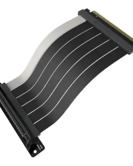 Кабел за вертикален монтаж за видео карта Cooler Master Riser Cable PCIe 4.0 x16 200mm V2