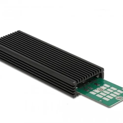 Alternative view of Външно чекмедже Delock за M.2 NVMe PCIe или SATA SSD, USB-C 3.2 Gen 2
