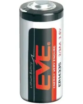 Литиево тионилхлоридна  батерия ER14335 36V  2/3AA 165 Ah  с пъпки EVE