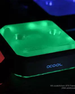 Alternative view of Воден блок за процесор Alphacool Eisblock XPX CPU, satin clear version