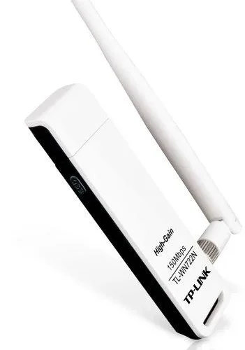 Безжичен адаптер TP LINK TL-WN722N USB 2T2R 2.4Ghz 802.11n/g/b