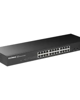 Суич EDIMAX GS-1026 24x Gigabit порт 2х SFP порт за монтиране в