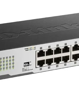 Alternative view of Суич D-Link DGS-1024D/E, 24 портов 10/100/1000, Desktop, rack mount