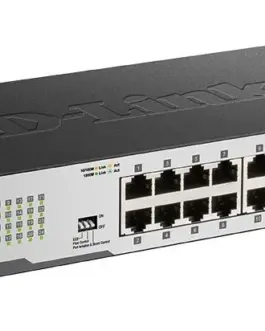 Alternative view of Суич D-Link DGS-1024D/E, 24 портов 10/100/1000, Desktop, rack mount