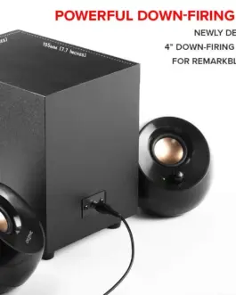 Alternative view of Озвучителна система Creative PEBBLE Plus 2.1, USB,8W