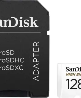 Alternative view of Карта памет SANDISK MAX Endurance, SD Адаптер, micro SDXC UHD, V30, 128GB, Class 10