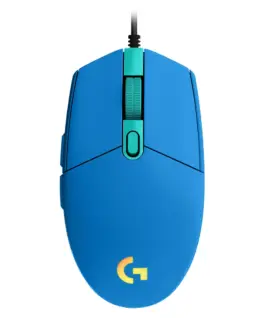 Геймърска мишка Logitech G102 LightSync RGB Оптична Жична USB Син