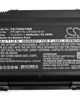 Батерия за лаптоп Fujitsu LifeBook E8410 E8420 E780 N7010 AH550 NH570 144V 4400mAh CAMERON