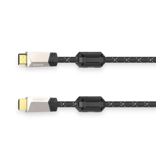 Alternative view of Кабел HAMA Premium, HDMI мъжко - HDMI мъжко, 1.5 м, Ферит, Позлатени конектори