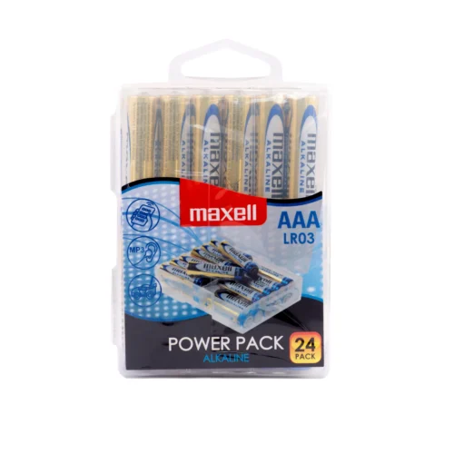 Alternative view of Алкални батерии MAXELL LR03 1,5V AAA 24 бр. блистер PVC case