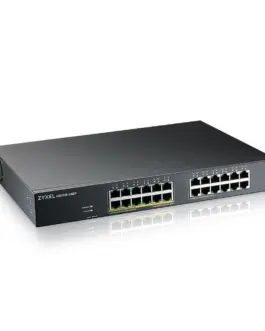 Суич ZyXEL GS1915-24EP 24-портов Gigabit Управляем Монтаж в шкаф