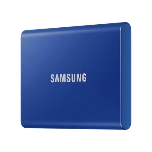 Външен SSD диск Samsung T7 Indigo Blue