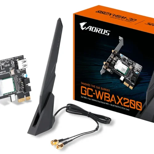 Alternative view of Безжична карта GIGABYTE AORUS X200 Intel WIFI 6 2x2 802.11ax, Bluetooth 5.0