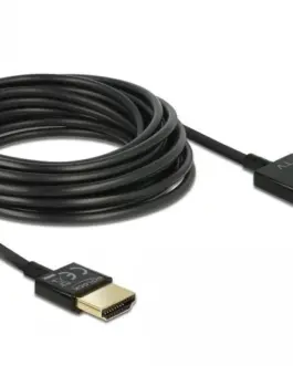 Alternative view of Кабел Delock, HDMI-A мъжко - HDMI-A мъжко, Ethernet, 18 Gbit/s, 4K, 3 м, Черен