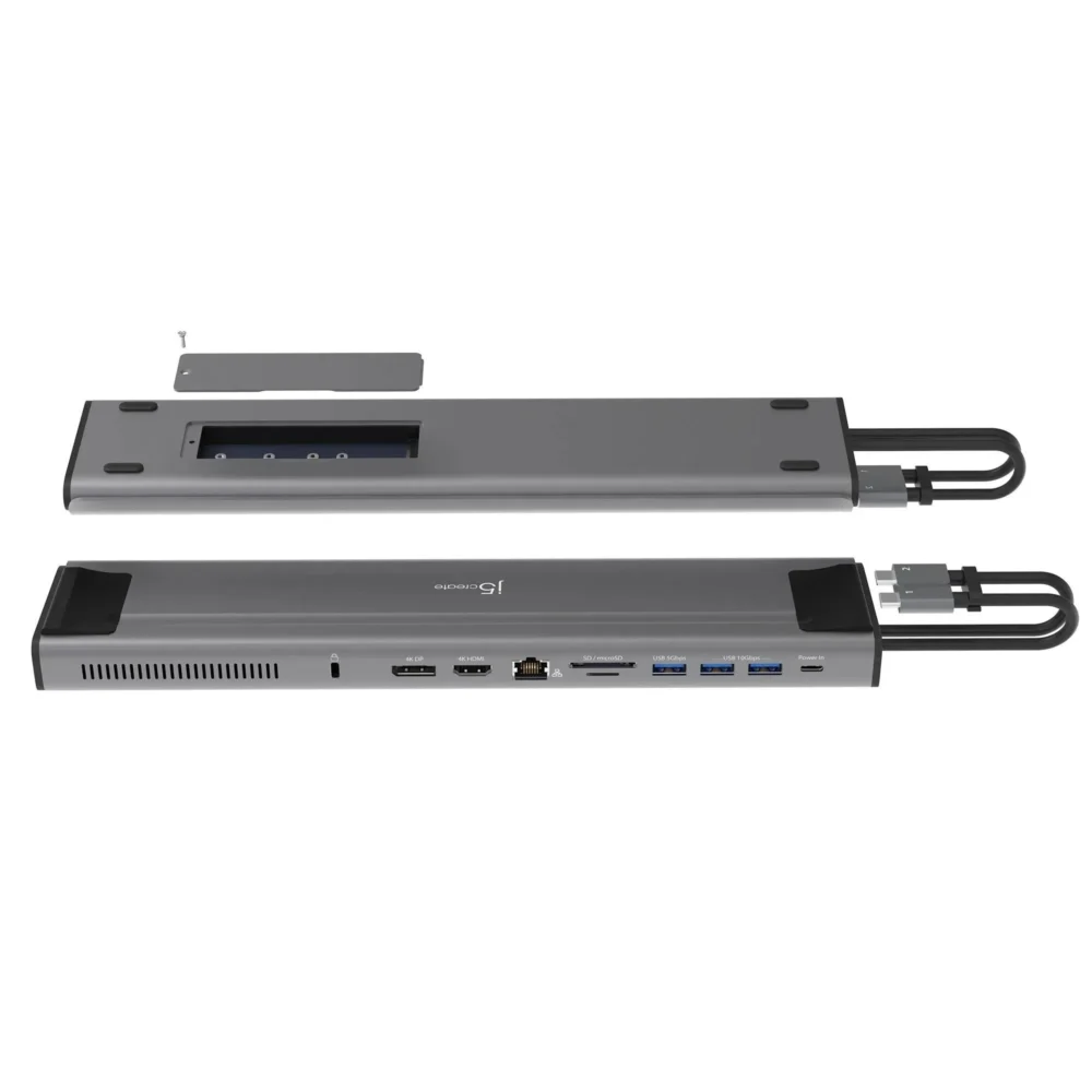 Докинг станция j5create JCD552 M.2 NVMe USB-C Gen 2